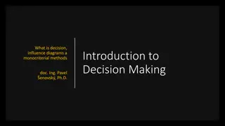 Introduction to Decision Making