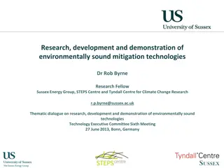 environmentally sound mitigation technologies