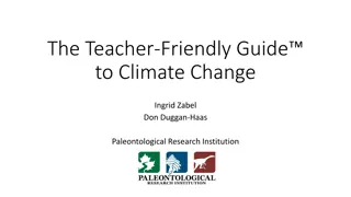 Teacher-Friendly Guide to Climate Change