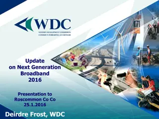 Next Generation Broadband 2016 Presentation