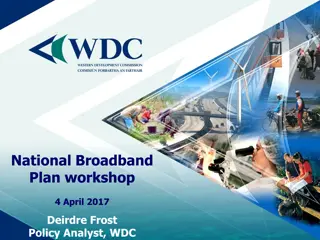 National Broadband Plan Workshop Insights