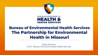 Missouri Bureau of Environmental Health Overview