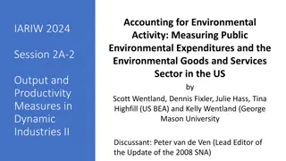 Accounting for Environmental Activity: Measuring Public Expenditures