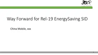 Energy Saving Solutions in 5G Networks