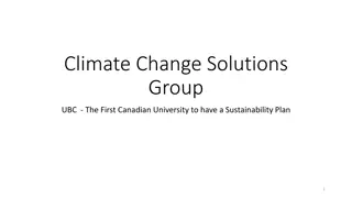 Climate Change Solutions Group