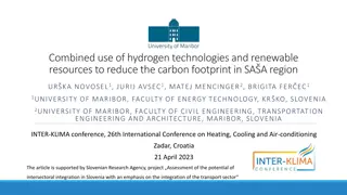 Utilizing Hydrogen Technologies and Renewable Resources for Carbon Footprint Reduction in SA Region