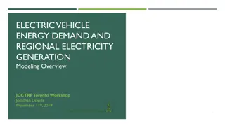 Modeling Overview for Electric Vehicle Energy Demand