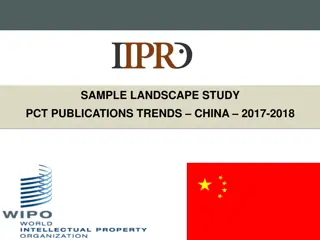 Patent Filings Trends in China 2017-2018