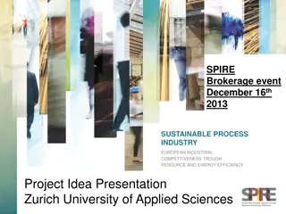 Sustainable Process Industry & European Industrial Competitiveness