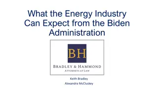 Energy Industry Expectations Under Biden Administration
