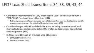Optimizing CLR and Interruptible Load Management