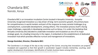 Chandaria BIIC: Fostering Innovation and Entrepreneurship at Kenyatta University