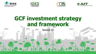 GCF Investment Strategy and Framework