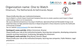 Impact Investment Company in Nepal Focusing on Healthcare, Agriculture, and Renewable Energy