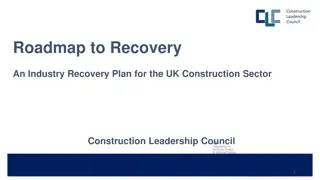 Industry Recovery Plan for UK Construction Sector