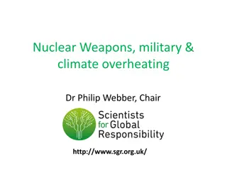 Military Spending vs Climate Investment: Bridging the Gap