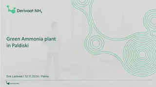 Green Ammonia plant in Paldiski