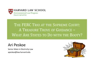 The FERC Trio at the Supreme Court: A Treasure Trove of Guidance