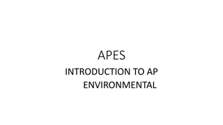 Introduction to Environmental Science and Sustainability