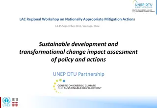 Sustainable Development and Transformational Change Impact Assessment