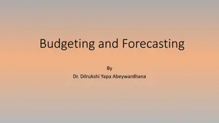 Budgeting and Forecasting Essentials