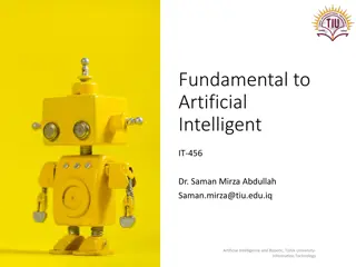 Fundamental to Artificial Intelligent IT-456 at Tishik University