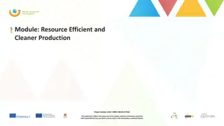 Resource Efficient and Cleaner Production: Sustainable Practices Explained