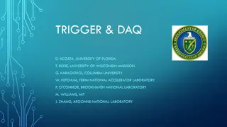 TDAQ BRN Working Group - Community Input and Future Developments