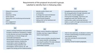 Engaging Citizens in Sustainable Actions