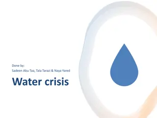 Water crisis