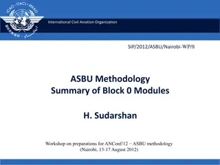 ASBU Methodology Summary for Block 0 Modules H