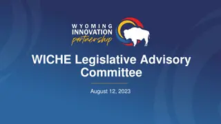 Wyoming Innovation Partnership Overview