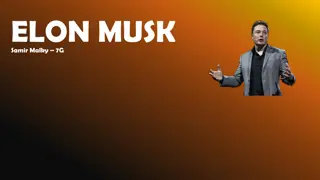 Elon Musk's Entrepreneurial Journey and Success