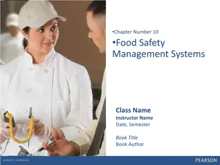 Food Safety Management Systems Overview
