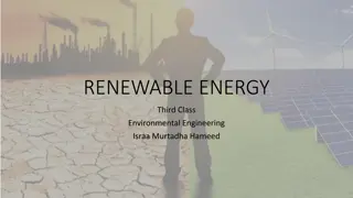 Uses of Solar Energy in Environmental Engineering