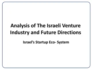 Future Directions of Israel's Startup Eco-System