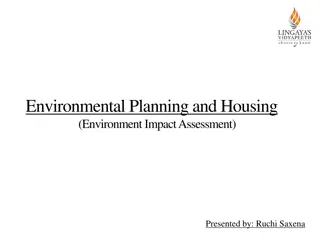 Environmental Impact Assessment: Evaluating Project Impacts