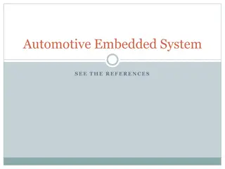 Automotive Embedded Systems Overview