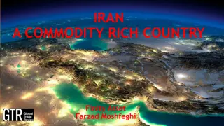 Iran: A Mining and Commodity Rich Country
