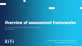 Assessment Frameworks Overview and Findings