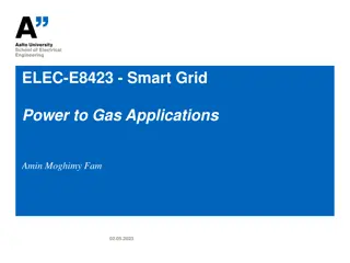 Smart Grid Power to Gas Applications Overview