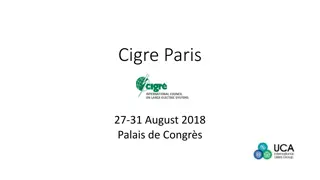 Event Schedule and Logistics for Cigre Paris 2018 Exhibition