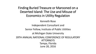 Economics in Utility Regulation: The Use and Misuse of Market Concepts
