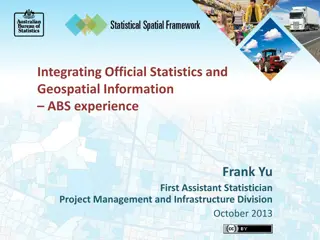 Integrating Official Statistics and Geospatial Information: Challenges and Solutions