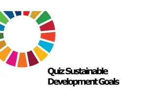 Quiz on Sustainable Development Goals