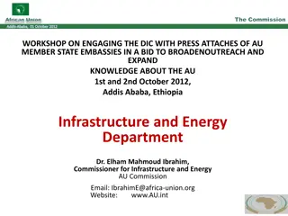 Workshop on Engaging the DIC with Press Attaches of AU Member State Embassies