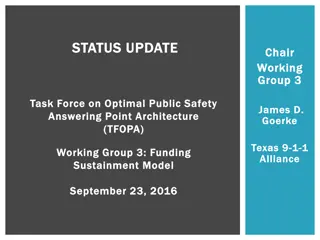 Task Force on Optimal Public Safety Funding