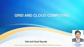 Grid and Cloud Security