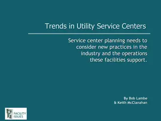 Trends in Utility Service Centers: Changing Operations and Emerging Practices