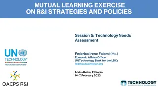 Technology Needs Assessment for Least Developed Countries